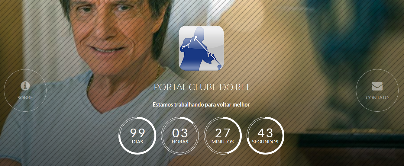 Em agosto do ano passado, através de um artigo intitulado “Fãs querem de volta o site oficial de Roberto Carlos e o Portal Clube do Rei”, manifestei o meu descontentamento face à ausência do site oficial de Roberto Carlos e do Portal Clube do Rei. O site oficial regressou meses depois, mas do Portal Clube do Rei já não podemos dizer o mesmo, mas algo mudou, entretanto.