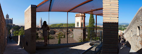 Mirador de la muralla. Encants de Girona