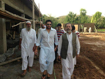 Legend Shahid Afridi build Hospital in his Home town