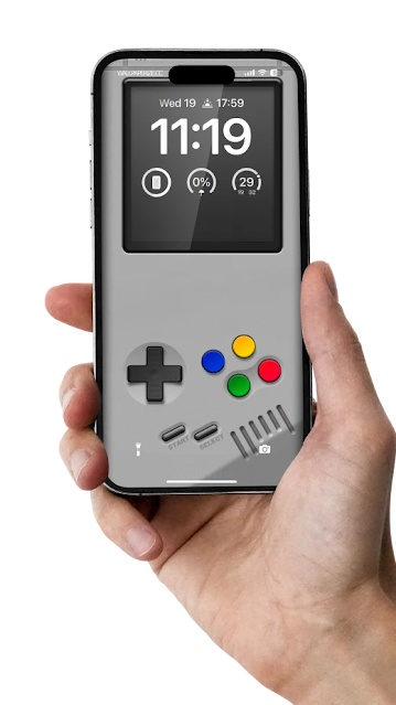 Gameboy Lockscreen Background Wallpaper