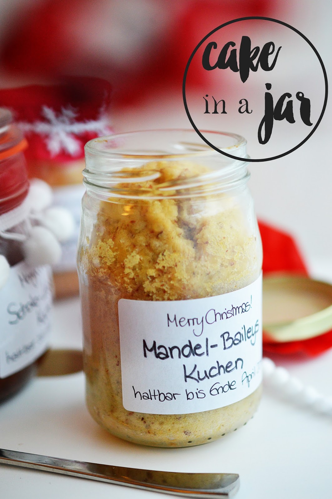 Almond & Baileys Cake in a Jar | Motte's Blog