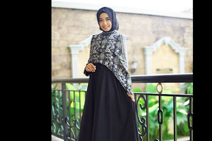 30+ Trend Terbaru Model Gamis Kombinasi Elegan