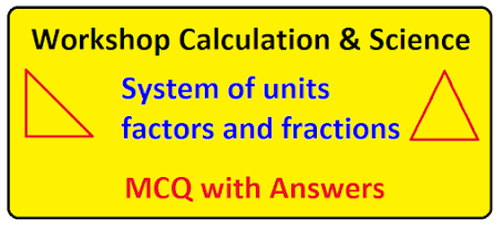 System of units factors and fractions