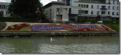 013 What a way to advertise where you are with flowers