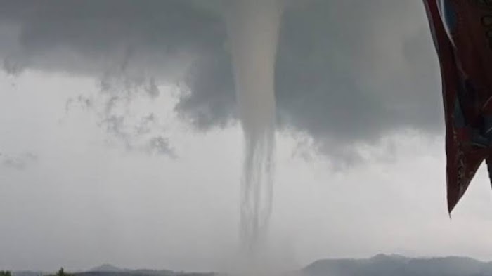 Sempat Viral, Waterspout di Waduk Gajah Mungkur Wonogiri, Berikut Penjelasannya! 