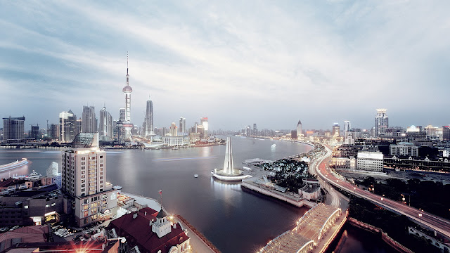 Shanghai, China - Paisajes de Ciudades