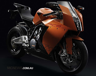 Ktm rc8 racing Black Orange edition