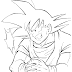 DIBUJOS PARA COLOREAR DE DRAGON BALL Z: SON GOKU