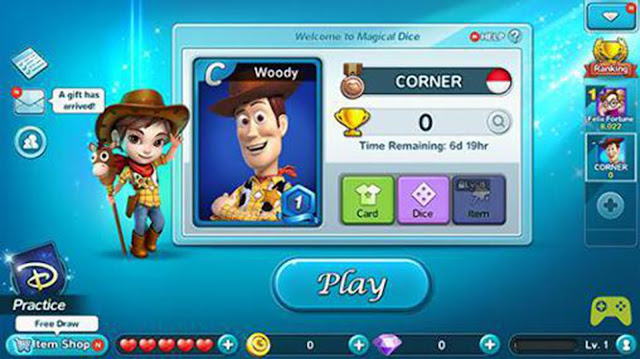 www.TechNFiles.Blogspot.com Disney Magical dice Game For Androids Free Download.