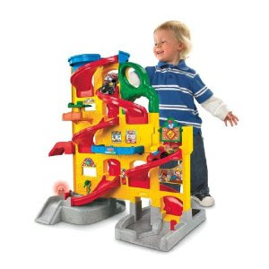Fisher-Price Little People Wheelies Stand 'n Play Rampway by Fisher-Price Toy Playset Discount Low Price