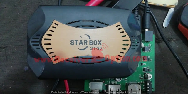 STARBOX ST-20 HD RECEIVER NEW SOFTWARE V1.11 04 MAY 2022