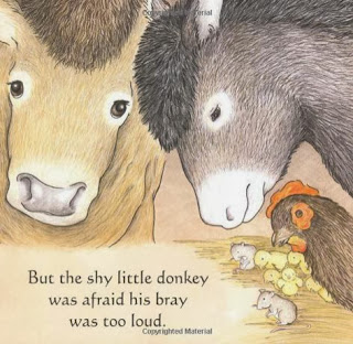 sample page #2 from The Donkey's Christmas Song   by Nancy Tafuri