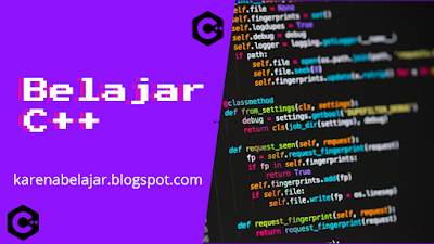 Belajar C++ Menampilkan Semua Teks Termasuk Spasi