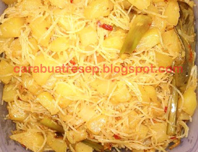 Foto Resep Tumis Kentang Bihun Sederhana Spesial Asli Enak