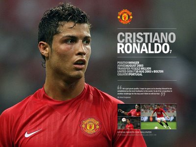 Ronaldo Wallpaper  on Ronaldo Cristiano Ronaldo Fan Club Cristiano Ronaldo Manchester