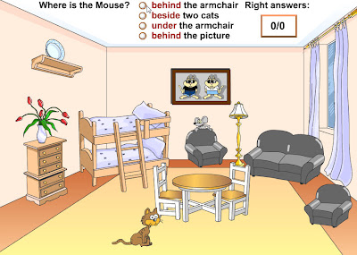 Image result for preposition game: cat and mouse