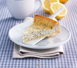 lemon and poppy cheesecake recipe