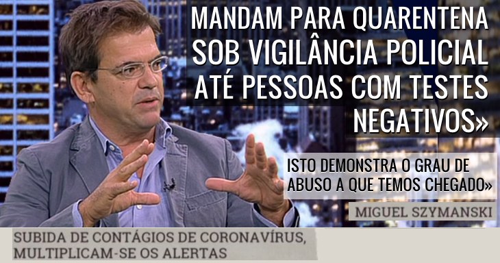 Miguel Szymanski denuncia casos de abusos das autoridades Saúde