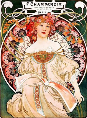 Symbole de l’Art Nouveau, Le peintre Tchèque Alphonse Mucha est mis à l’honneur au Musée du Luxembourg sur #LACN