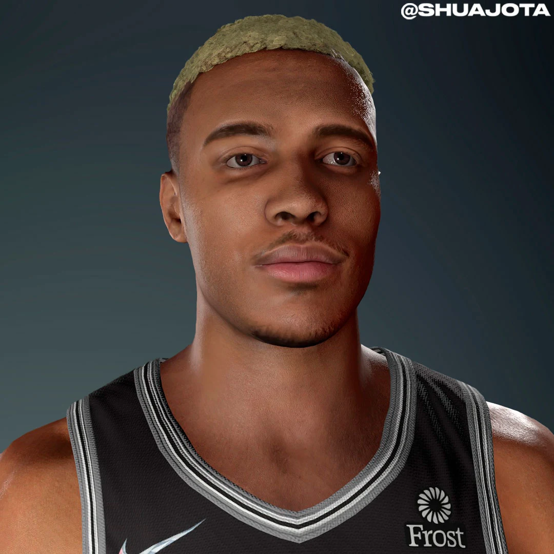 NBA 2K22 Jeremy Sochan Cyberface