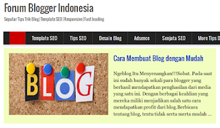 contoh featured post