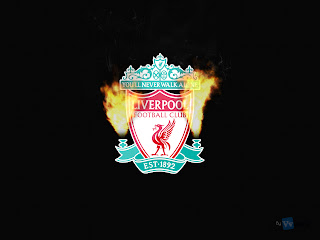 Liverpool FC Logo Real Flames HD Wallpaper