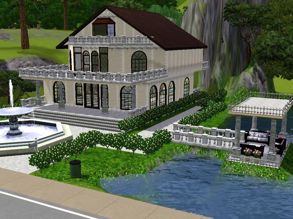  Desain  Rumah  The Sims  3 liya