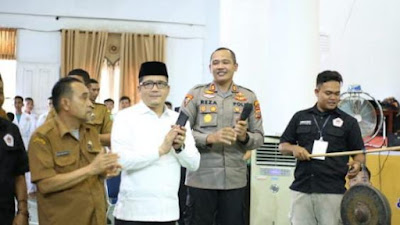 Asisten I Kab.Madina Hadiri PSTD Cap I:Kapolres Madina Ucapkan Terimakasih!!!