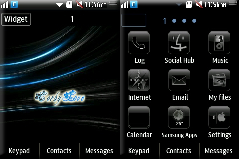 CORBY 2 THEMES: Black iPhone Theme by Anonymous