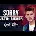 Lagu Justin Bieber - Sorry (Asik Download)