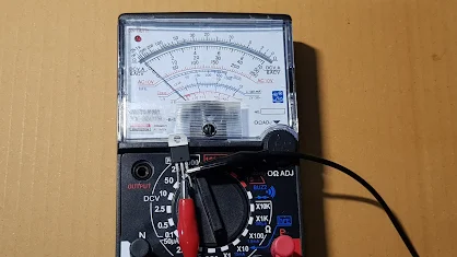 SCR  test  with  Multimeter