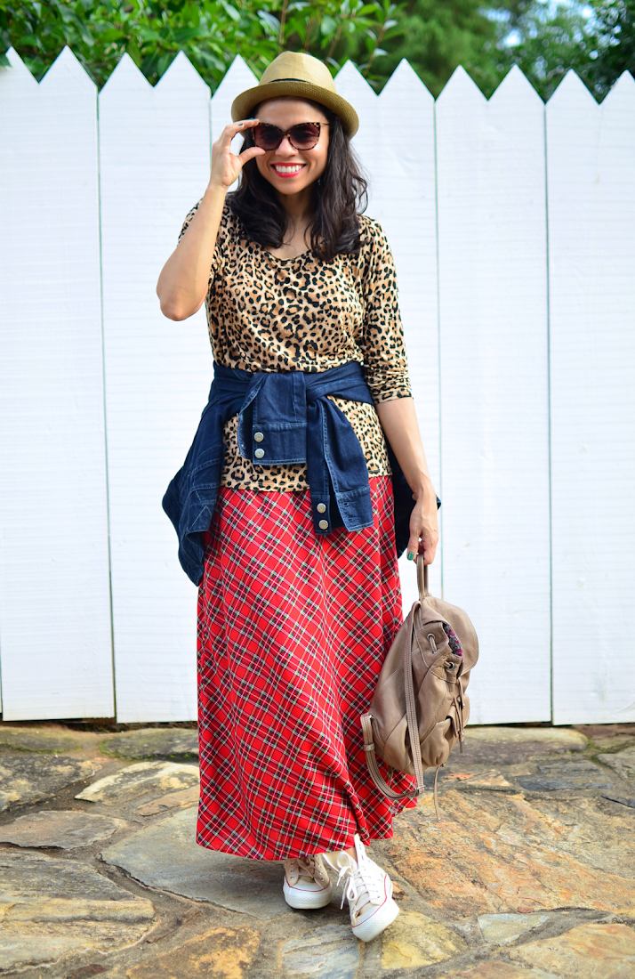 Mixed Patterns Outfit Look