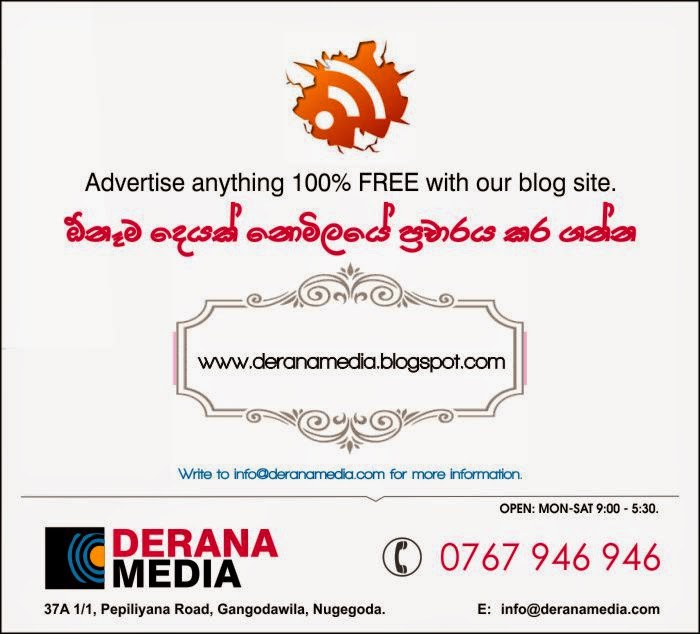 Advertise anything 100% FREE with our blog site - www.deranamedia.blogspot.com.