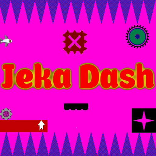 Jeka Dash – Roll and jump through a series of spikes