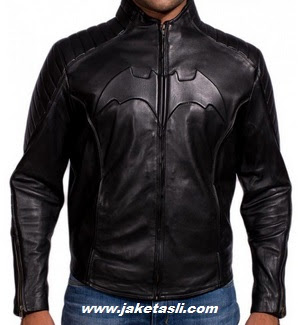 Gambar Jaket Kulit Logo Batman