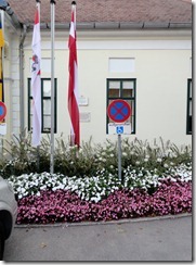 Bahn, Austria Thermal Bath House Flowers