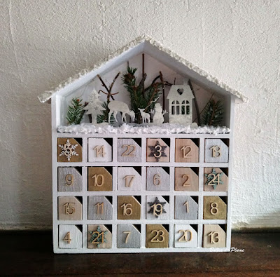 Bulles de Plume Calendrier de l'Avent DIY maison 