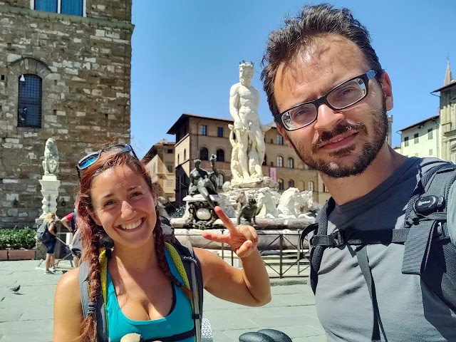 Finalmente in Piazza della Signoria!