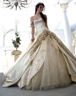 Vestidos de Novia Dorados