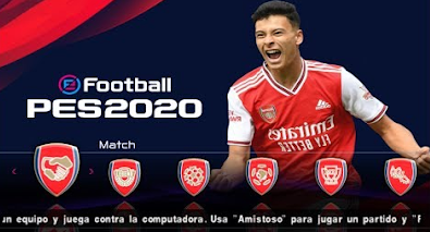 Texture + Savedata PES 2020 Emulator PSP Spesial Arsenal