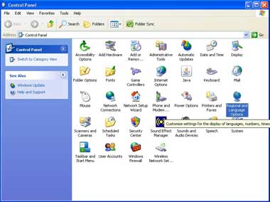 Cara Instal Bahasa  Jepang di  Windows  XP