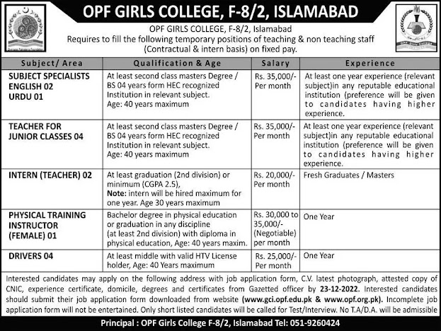 OPF-Girls-College-F-82-Islamabad