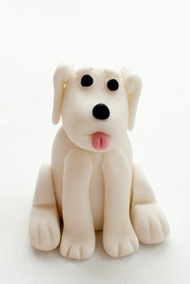 Kuža iz tičino mase - Dog from fondant