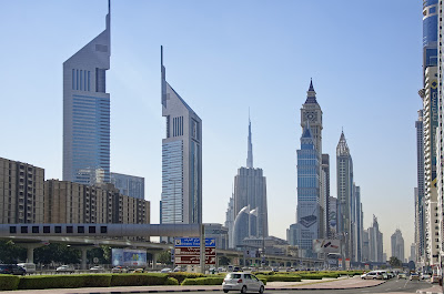 U A E Dubai Sheikh Zayed Road City Skyscrapers (2)
