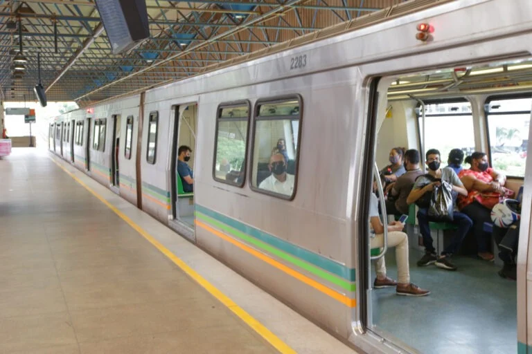 A expansão de Ceilândia faz parte do pacote de investimentos que o Governo do Distrito Federal planeja para os próximos anos do Metrô-DF. Com esse projeto, estima-se o acréscimo de 12 mil passageiros por dia | Foto: Tony Oliveira/Agência Brasília