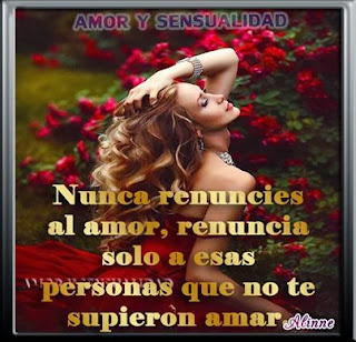 Nunca renuncies al amor