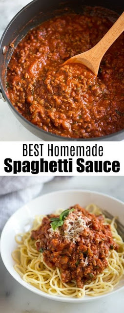 Homemade Spaghetti Sauce Recipes