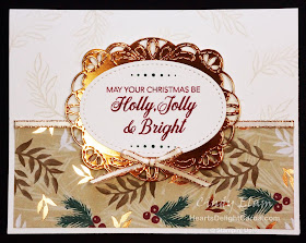 Heart's Delight Cards, Peaceful Noel, Christmas Stamp-A-Stack, Stampin' Up!