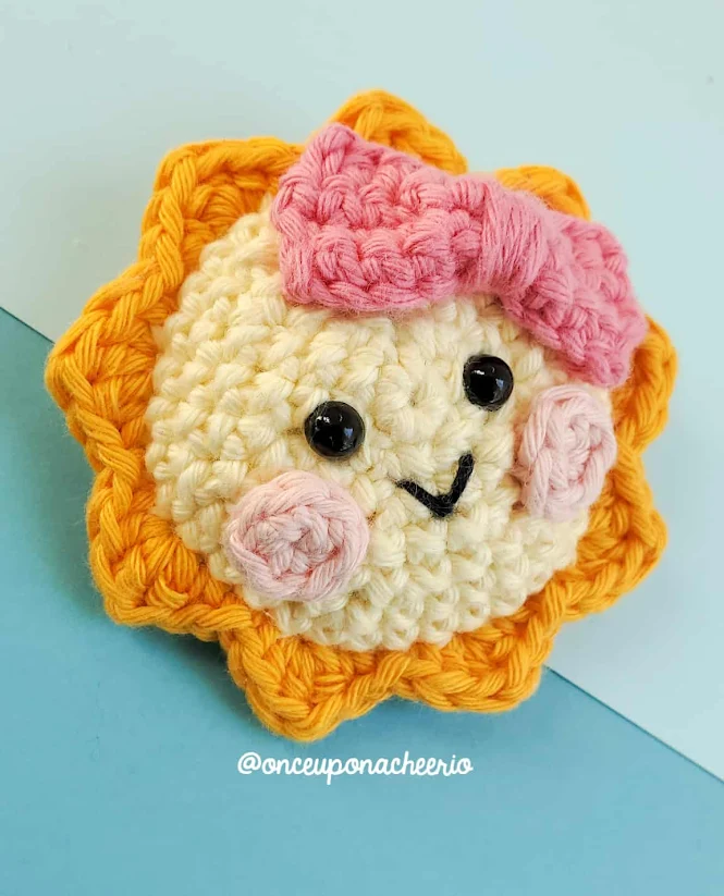 Mini Amigurumi Sun FREE Crochet Pattern