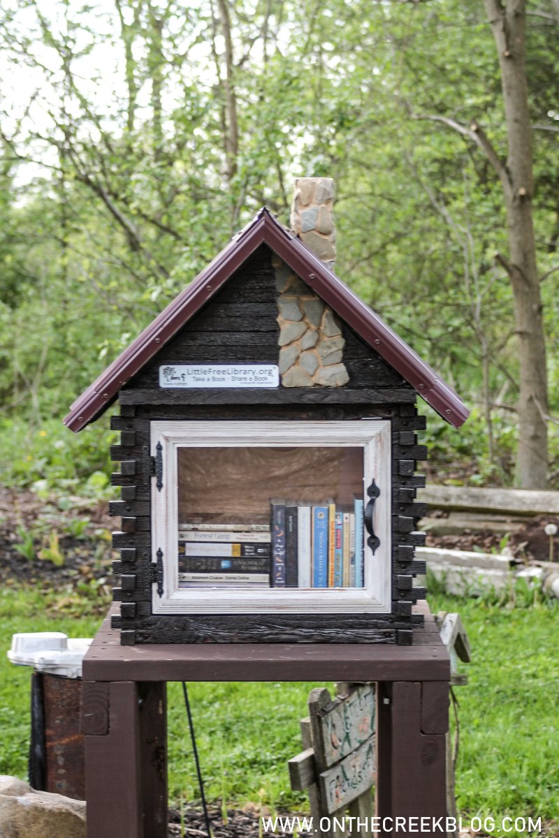 We built a custom Little Free Library® | On The Creek Blog